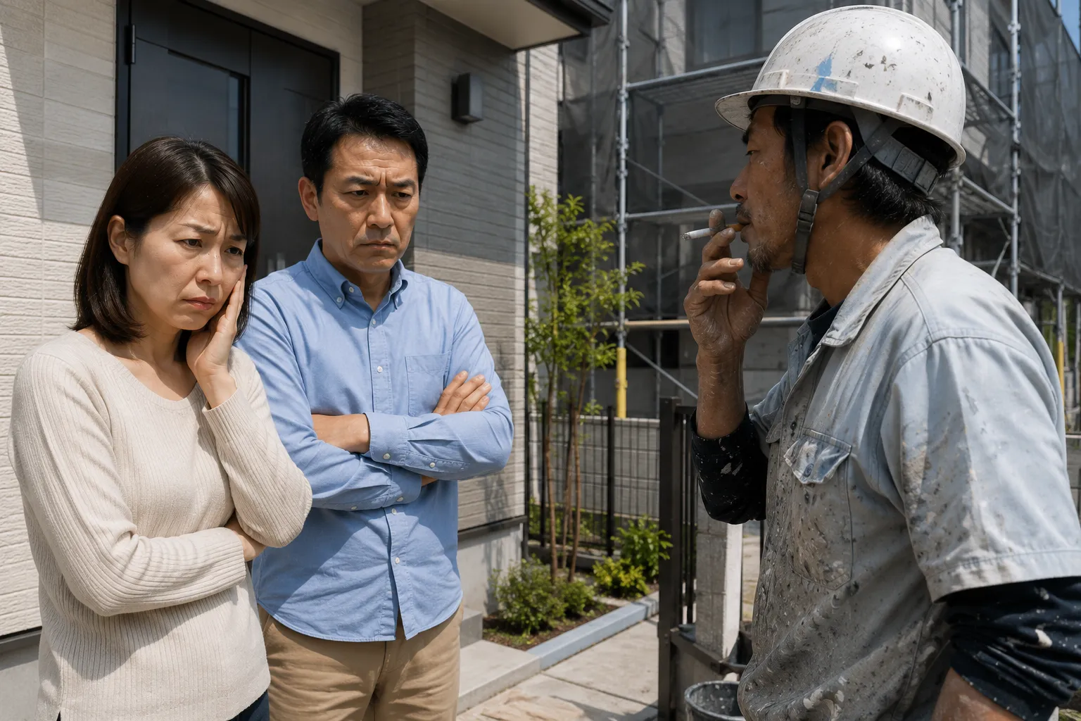 職人の態度が悪くて後悔…「工事の品質以前にストレスだった」実話【知多市・阿久比町】