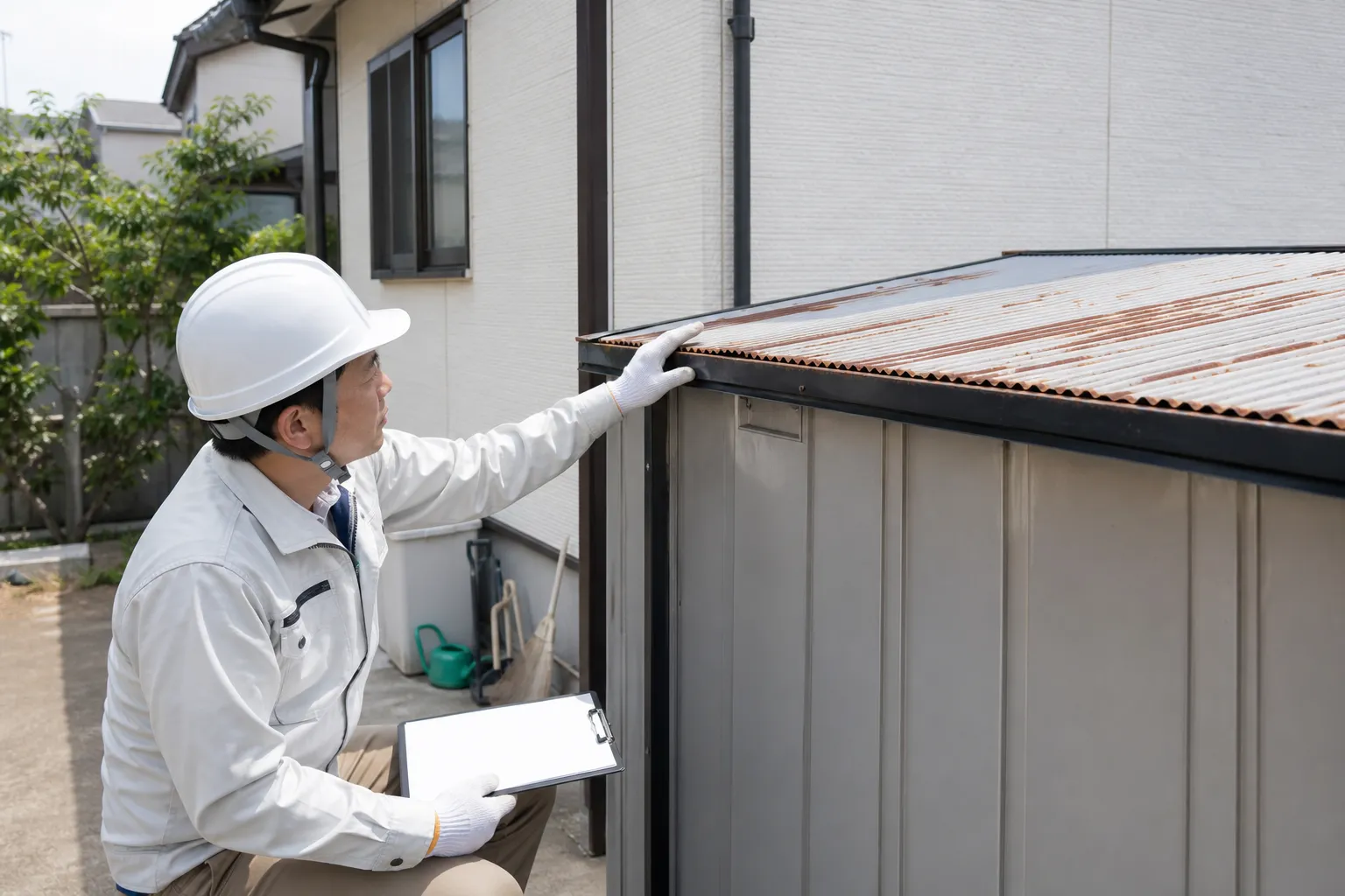 物置・小屋のトタンは塗装できる？サビを広げないための点検ポイント【知多市・阿久比町】